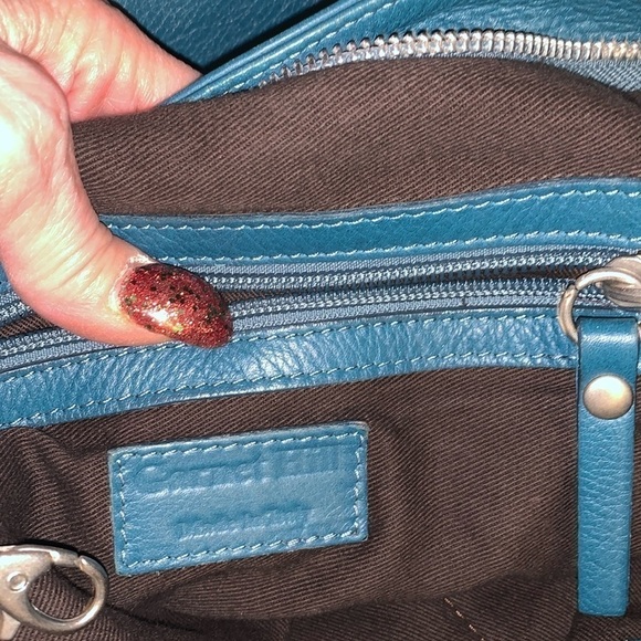 Large leather Garrett Hill made in Italy tote bag - Picture 5 of 10